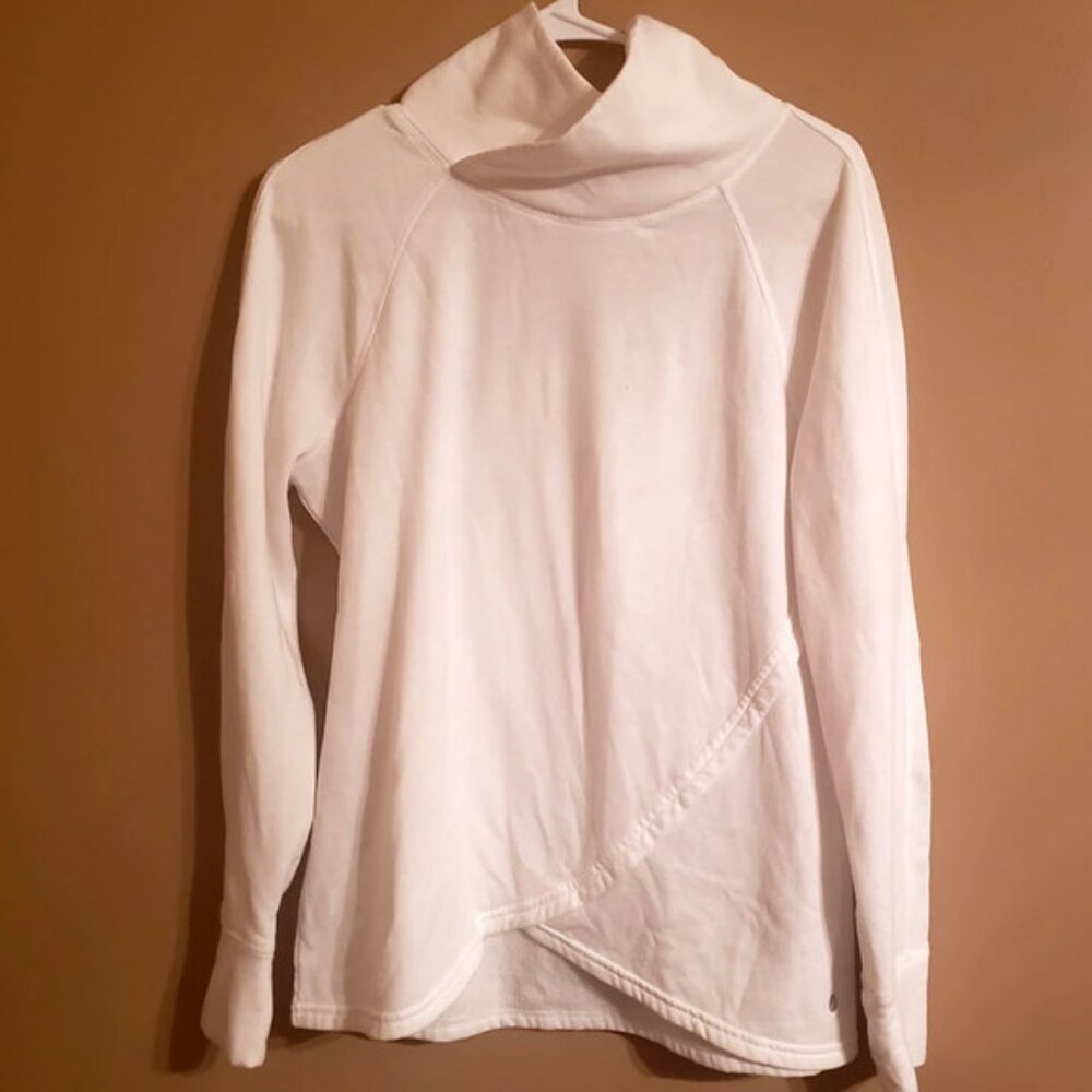 Apana White Yoga Active Top Long Sleeve M